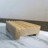 Porte-savon rivage design artisanal - La Savonnerie Chinonaise