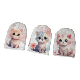 Petits gants de toilette pour enfants – Accessoires textiles artisanaux | La Savonnerie Chinonaise