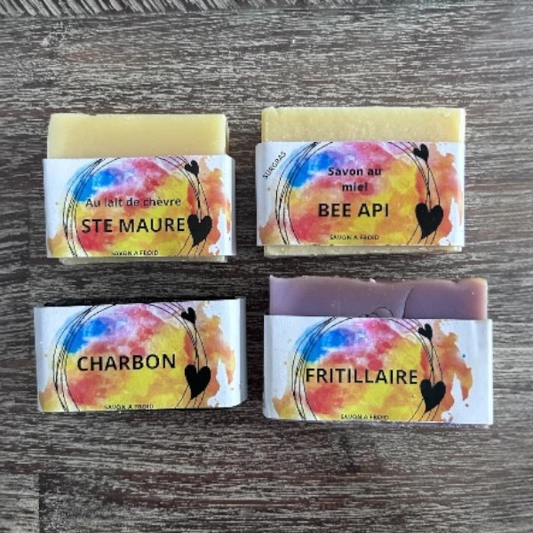 Coffret découverte savons artisanaux variés - La Savonnerie Chinonaise