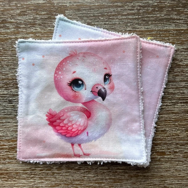 Lingettes en coton réutilisables