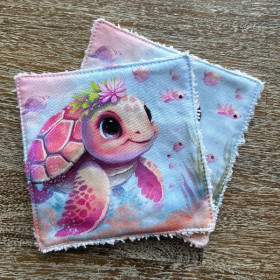 Lingettes en coton réutilisables
